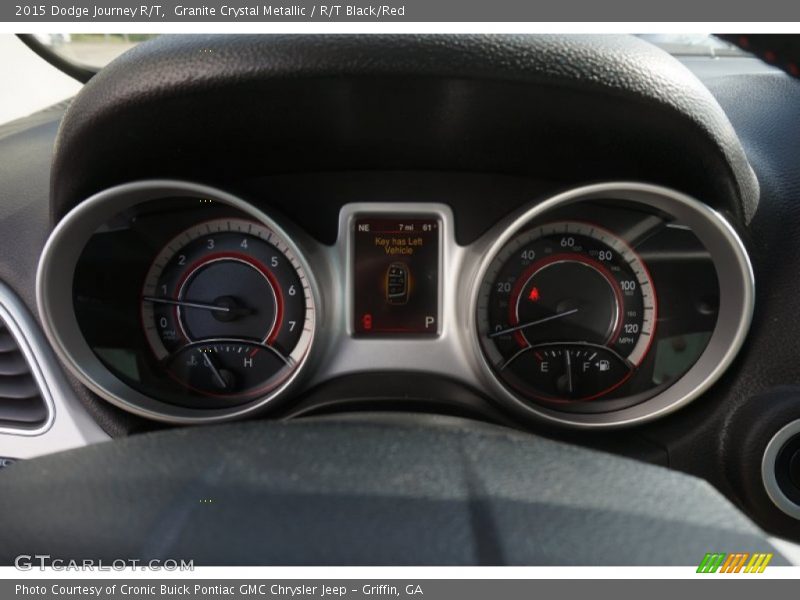 Granite Crystal Metallic / R/T Black/Red 2015 Dodge Journey R/T