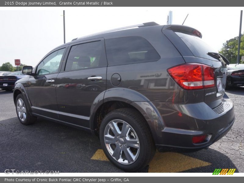 Granite Crystal Metallic / Black 2015 Dodge Journey Limited