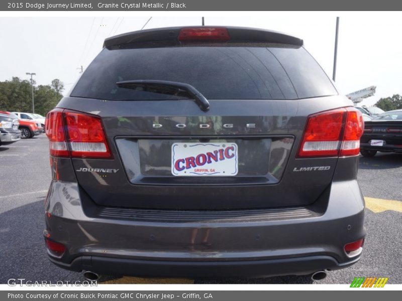 Granite Crystal Metallic / Black 2015 Dodge Journey Limited