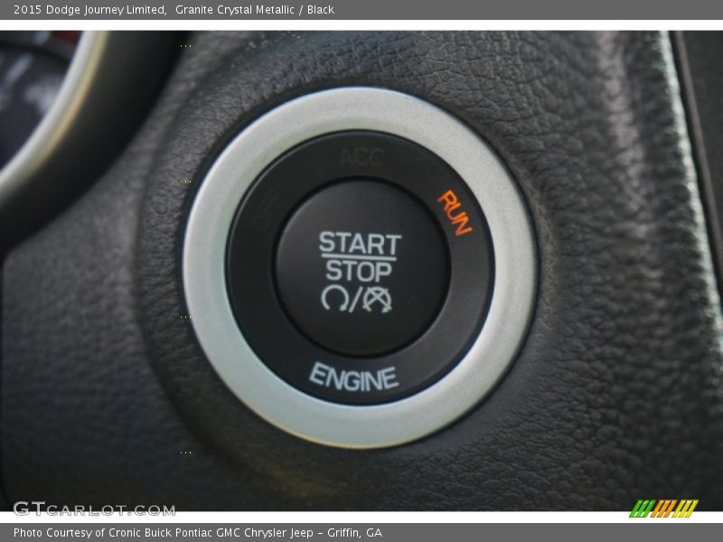 Granite Crystal Metallic / Black 2015 Dodge Journey Limited