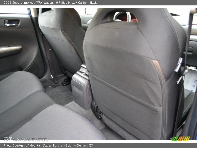 WR Blue Mica / Carbon Black 2008 Subaru Impreza WRX Wagon