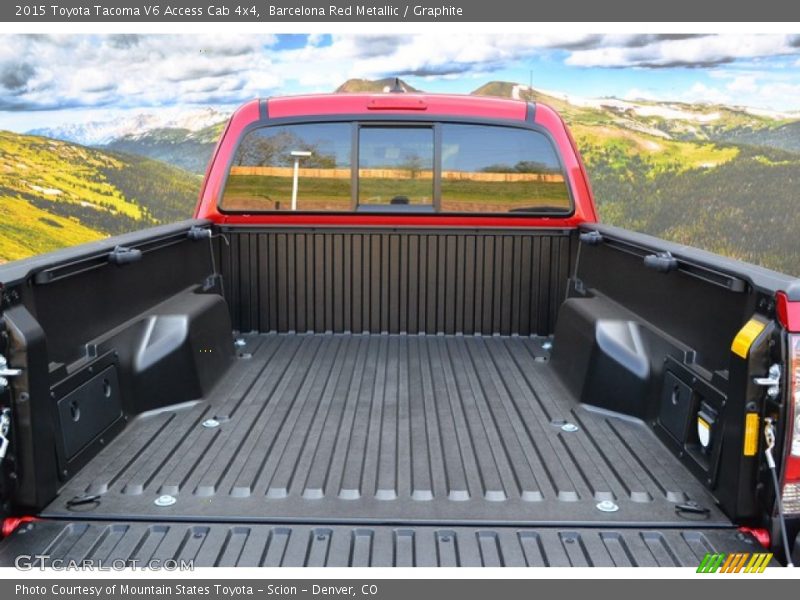 Barcelona Red Metallic / Graphite 2015 Toyota Tacoma V6 Access Cab 4x4