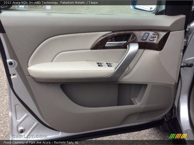 Palladium Metallic / Taupe 2012 Acura MDX SH-AWD Technology