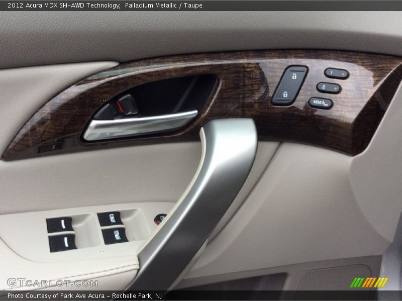 Palladium Metallic / Taupe 2012 Acura MDX SH-AWD Technology