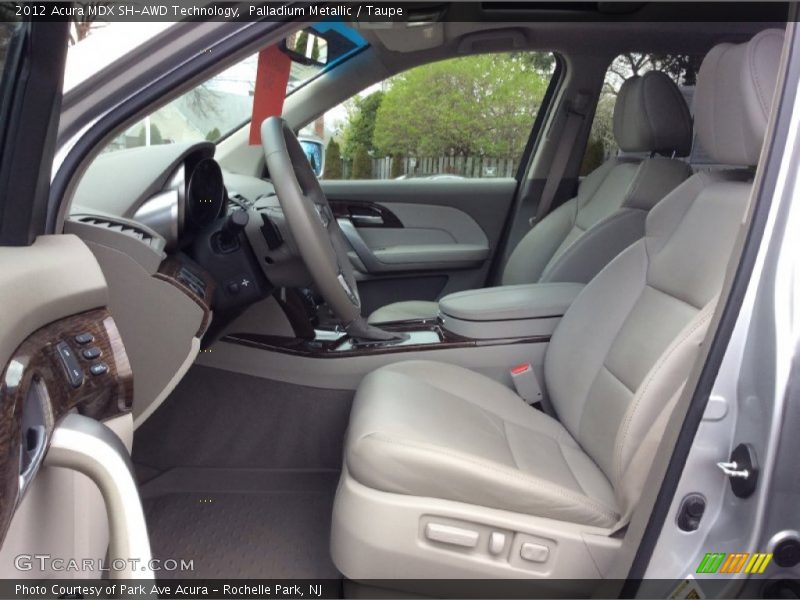 Palladium Metallic / Taupe 2012 Acura MDX SH-AWD Technology