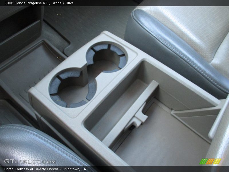 White / Olive 2006 Honda Ridgeline RTL