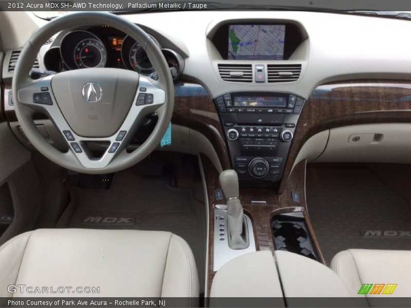 Palladium Metallic / Taupe 2012 Acura MDX SH-AWD Technology