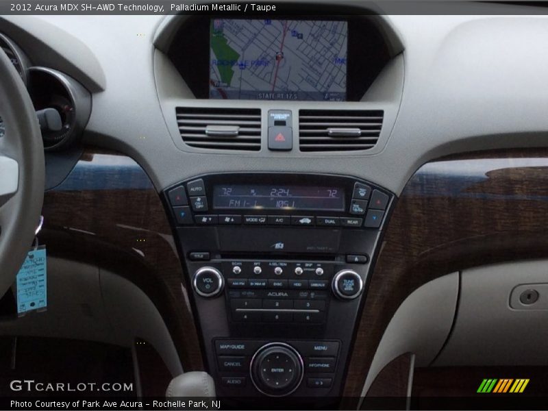 Palladium Metallic / Taupe 2012 Acura MDX SH-AWD Technology