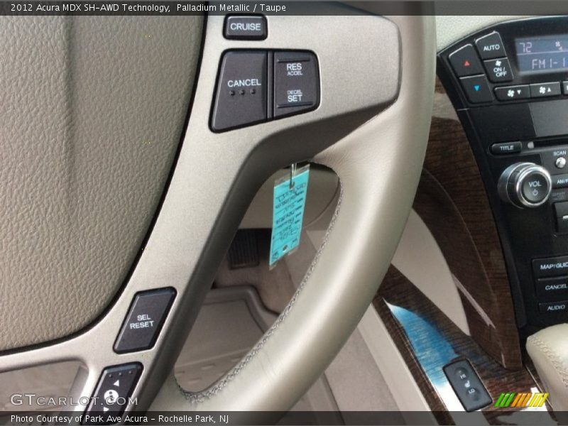 Palladium Metallic / Taupe 2012 Acura MDX SH-AWD Technology