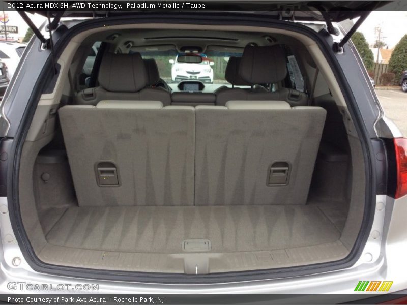 Palladium Metallic / Taupe 2012 Acura MDX SH-AWD Technology