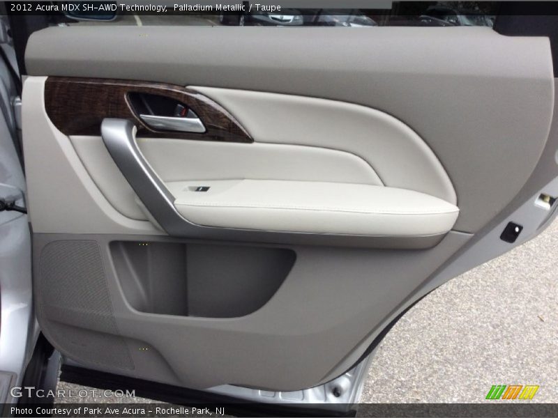 Palladium Metallic / Taupe 2012 Acura MDX SH-AWD Technology
