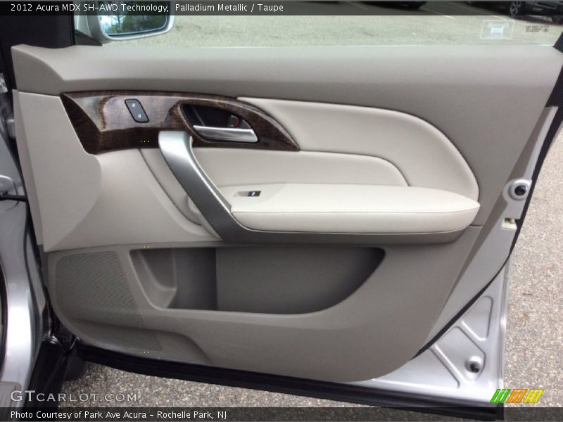 Palladium Metallic / Taupe 2012 Acura MDX SH-AWD Technology