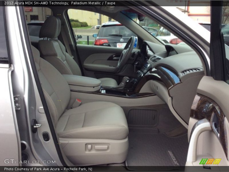 Palladium Metallic / Taupe 2012 Acura MDX SH-AWD Technology