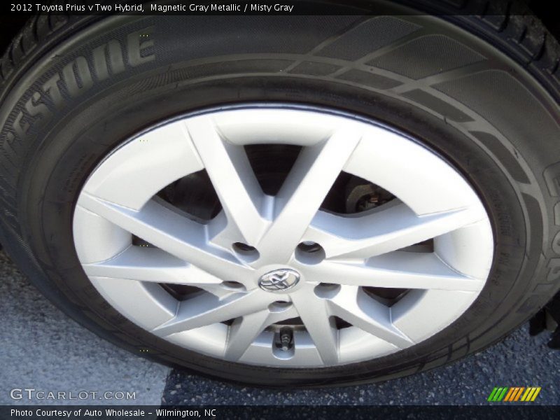 Magnetic Gray Metallic / Misty Gray 2012 Toyota Prius v Two Hybrid