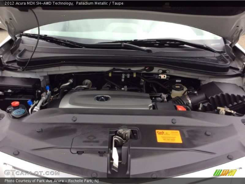 Palladium Metallic / Taupe 2012 Acura MDX SH-AWD Technology
