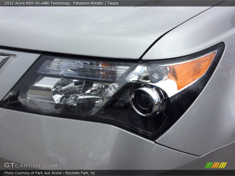 Palladium Metallic / Taupe 2012 Acura MDX SH-AWD Technology