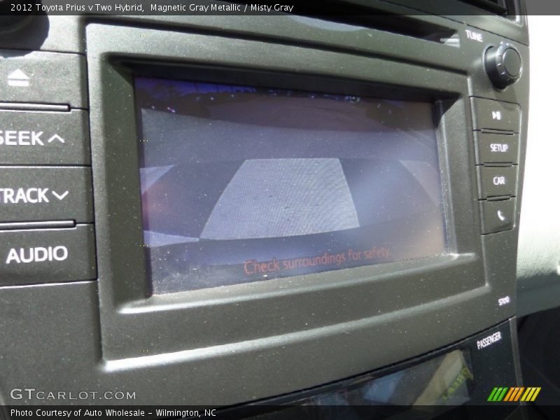 Magnetic Gray Metallic / Misty Gray 2012 Toyota Prius v Two Hybrid