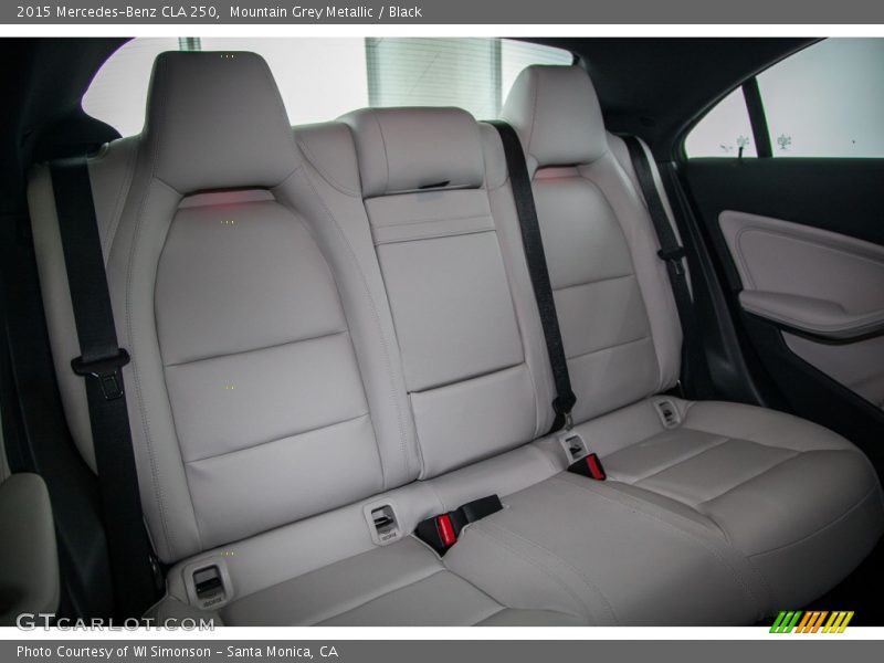 Mountain Grey Metallic / Black 2015 Mercedes-Benz CLA 250