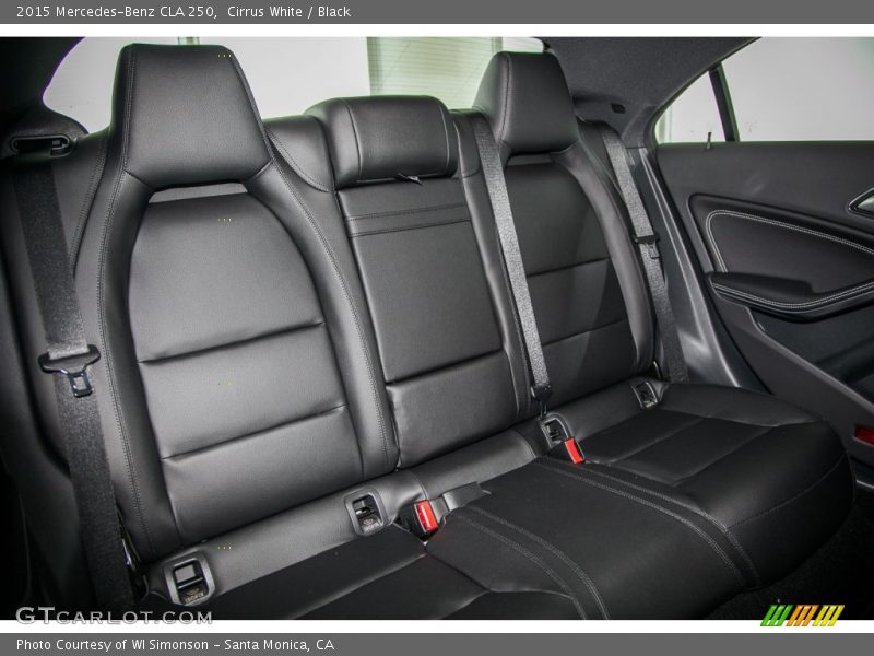 Cirrus White / Black 2015 Mercedes-Benz CLA 250