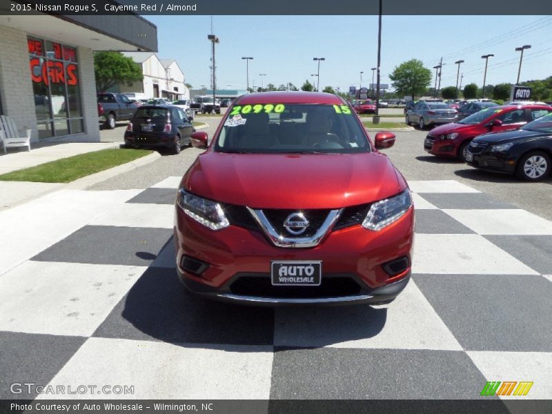Cayenne Red / Almond 2015 Nissan Rogue S