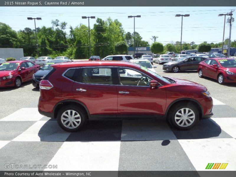 Cayenne Red / Almond 2015 Nissan Rogue S