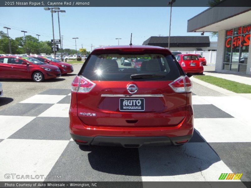 Cayenne Red / Almond 2015 Nissan Rogue S