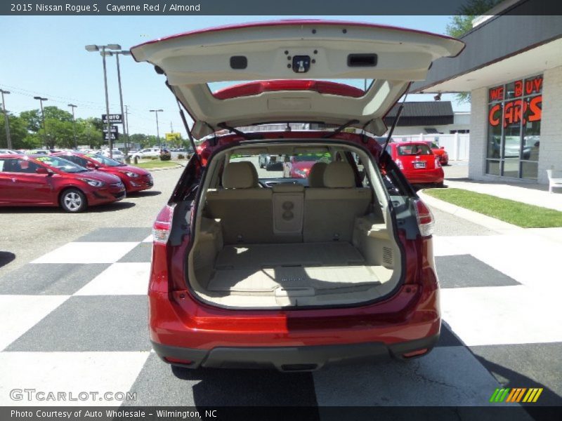 Cayenne Red / Almond 2015 Nissan Rogue S