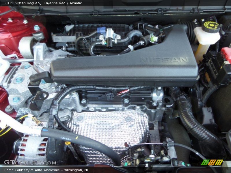 Cayenne Red / Almond 2015 Nissan Rogue S
