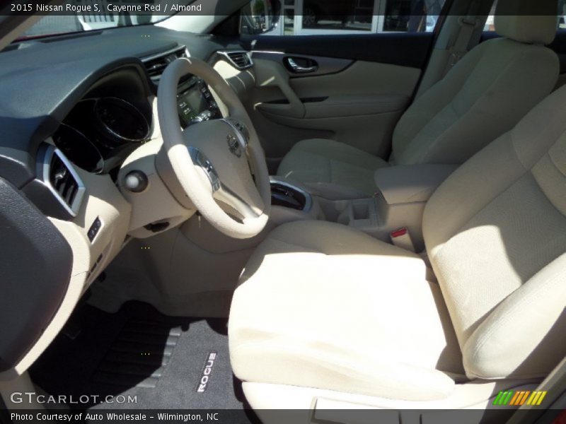 Cayenne Red / Almond 2015 Nissan Rogue S