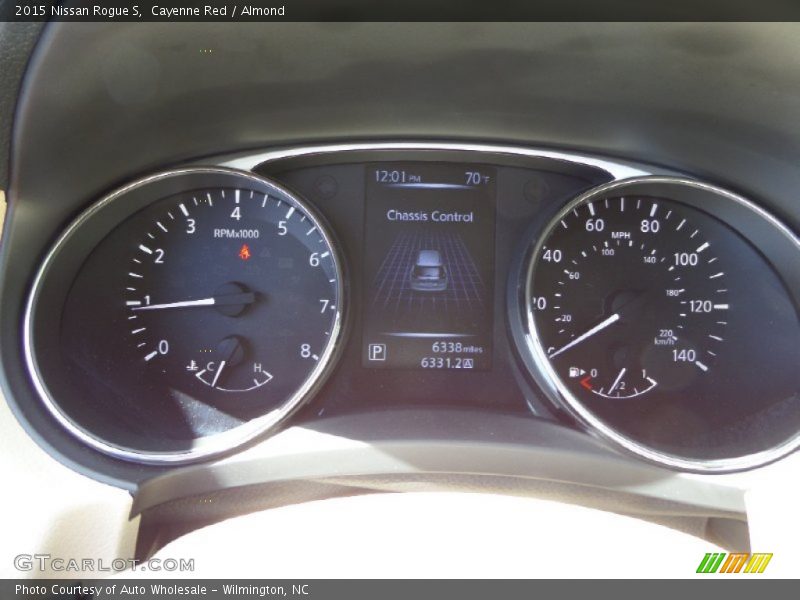 Cayenne Red / Almond 2015 Nissan Rogue S