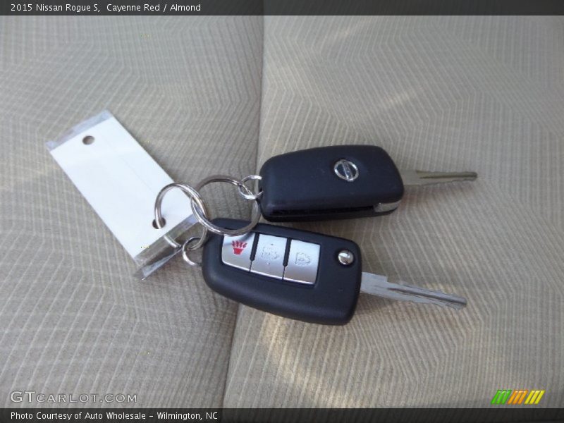 Cayenne Red / Almond 2015 Nissan Rogue S