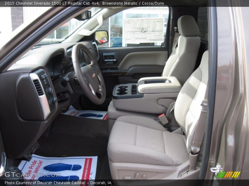  2015 Silverado 1500 LT Regular Cab 4x4 Cocoa/Dune Interior