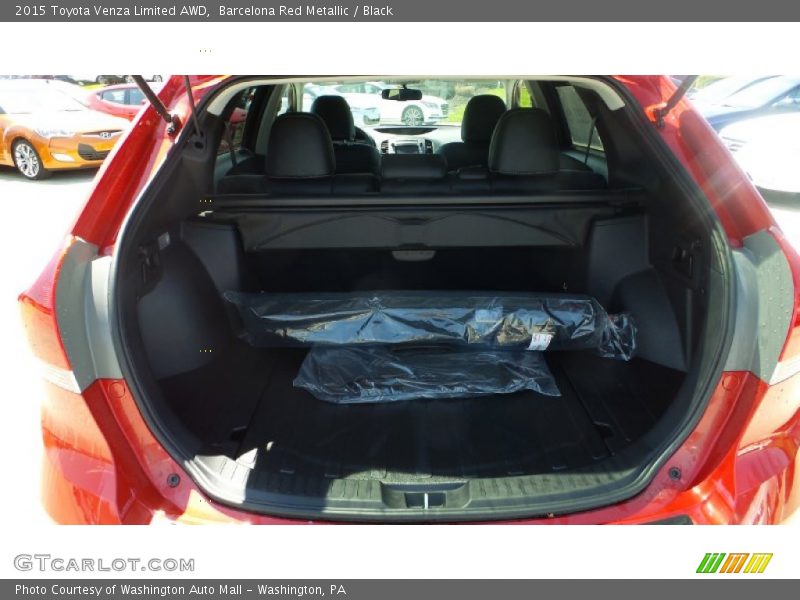 Barcelona Red Metallic / Black 2015 Toyota Venza Limited AWD