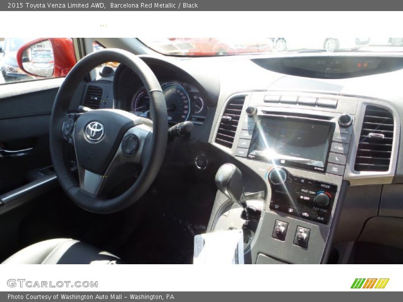 Barcelona Red Metallic / Black 2015 Toyota Venza Limited AWD