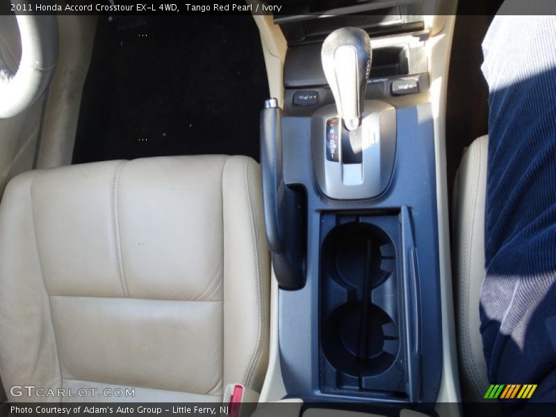 Tango Red Pearl / Ivory 2011 Honda Accord Crosstour EX-L 4WD