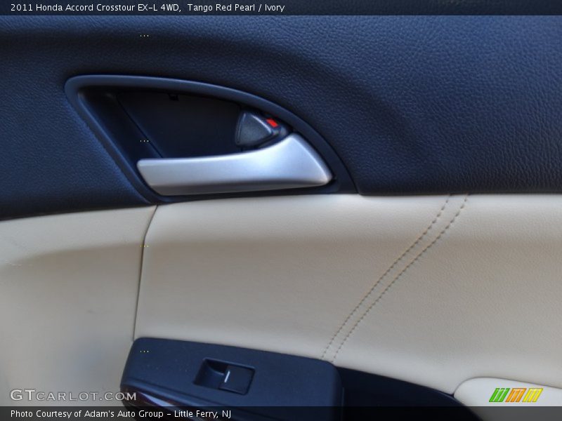 Tango Red Pearl / Ivory 2011 Honda Accord Crosstour EX-L 4WD