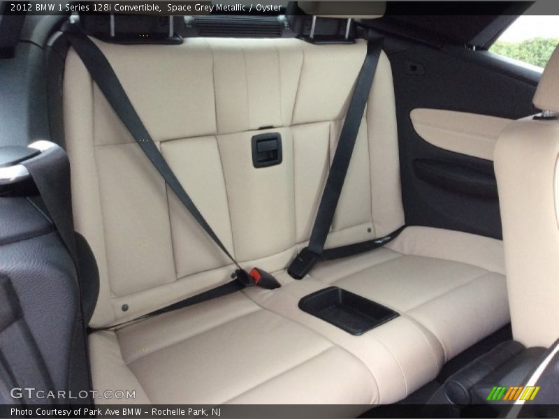 Rear Seat of 2012 1 Series 128i Convertible