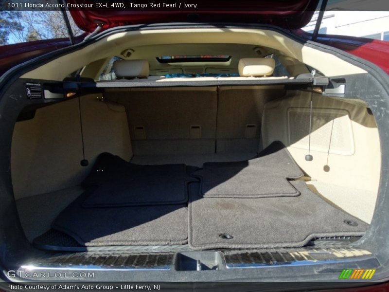 Tango Red Pearl / Ivory 2011 Honda Accord Crosstour EX-L 4WD