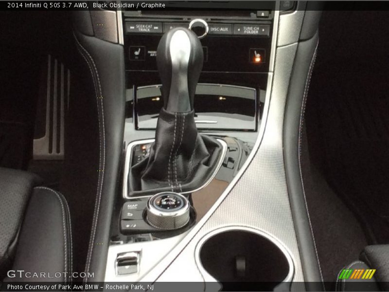 Black Obsidian / Graphite 2014 Infiniti Q 50S 3.7 AWD