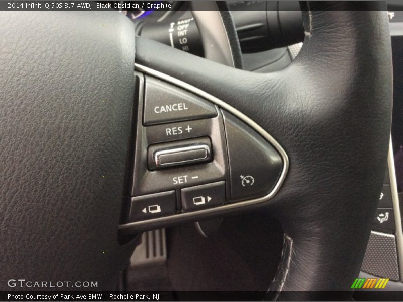 Black Obsidian / Graphite 2014 Infiniti Q 50S 3.7 AWD