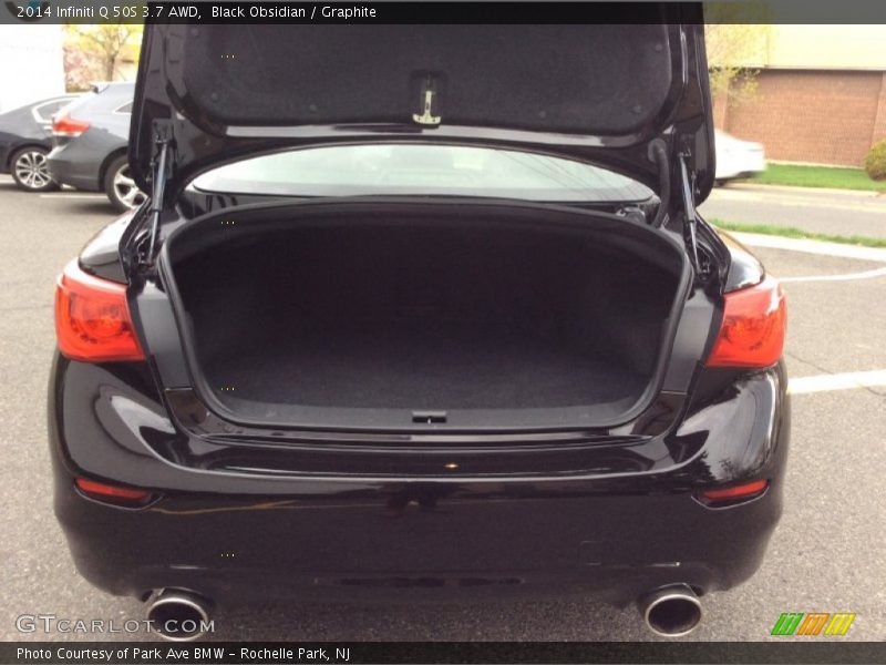 Black Obsidian / Graphite 2014 Infiniti Q 50S 3.7 AWD