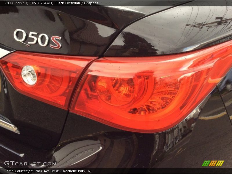 Black Obsidian / Graphite 2014 Infiniti Q 50S 3.7 AWD