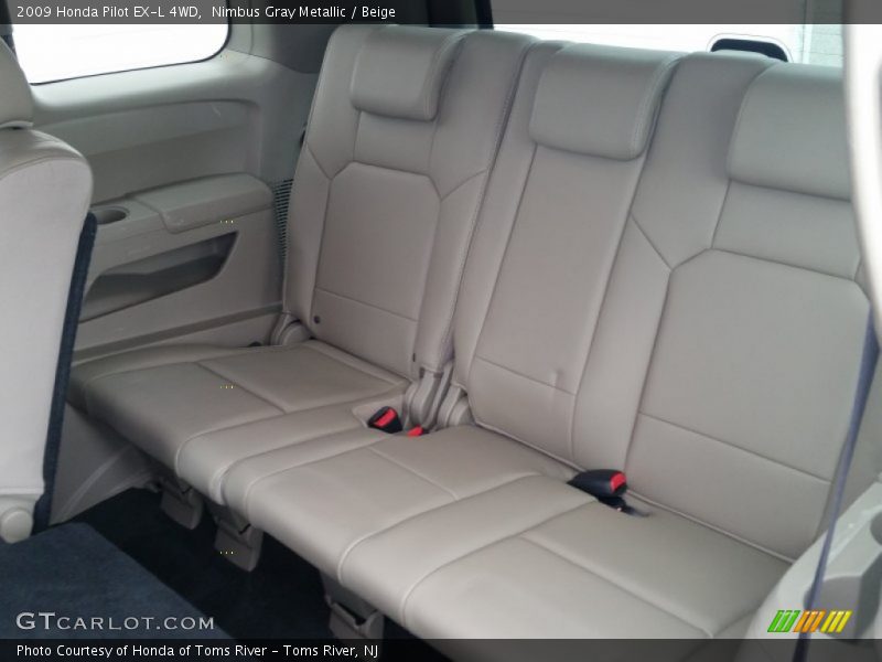 Nimbus Gray Metallic / Beige 2009 Honda Pilot EX-L 4WD
