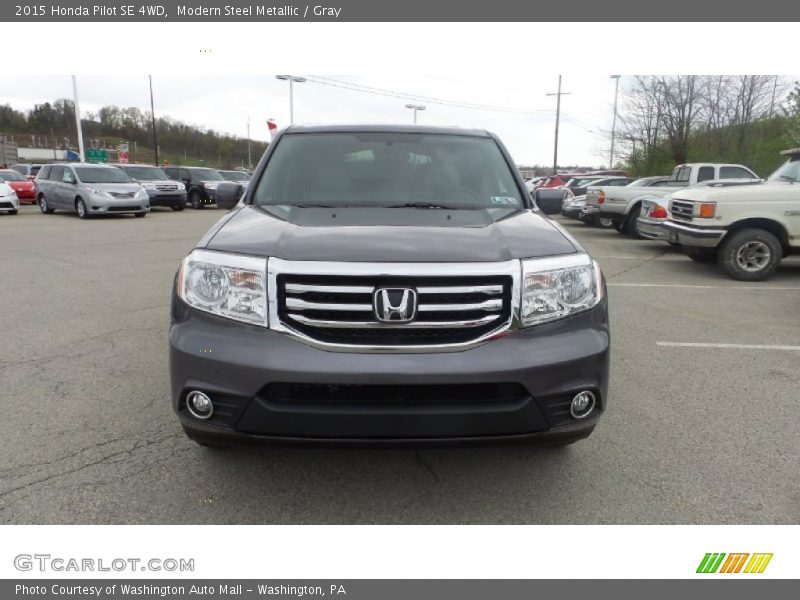 Modern Steel Metallic / Gray 2015 Honda Pilot SE 4WD