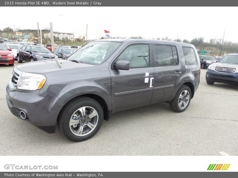 Modern Steel Metallic / Gray 2015 Honda Pilot SE 4WD