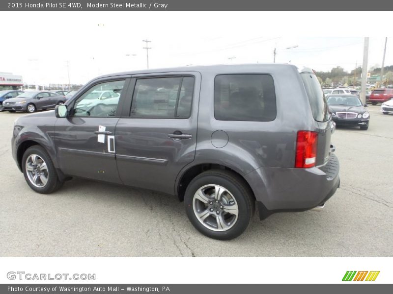 Modern Steel Metallic / Gray 2015 Honda Pilot SE 4WD