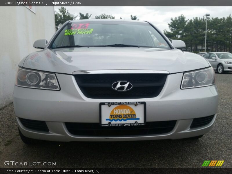 Bright Silver / Gray 2006 Hyundai Sonata GL