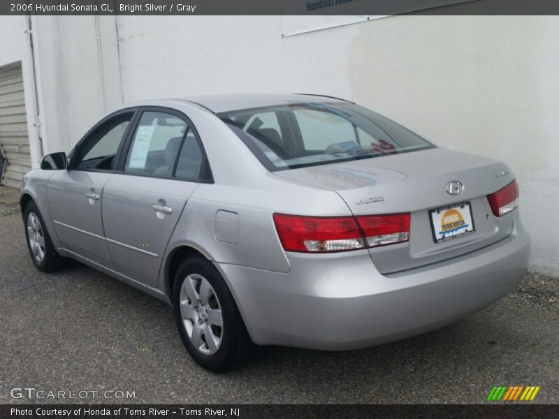 Bright Silver / Gray 2006 Hyundai Sonata GL
