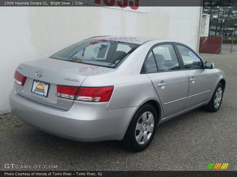 Bright Silver / Gray 2006 Hyundai Sonata GL