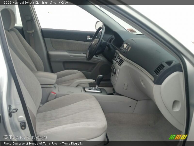 Bright Silver / Gray 2006 Hyundai Sonata GL